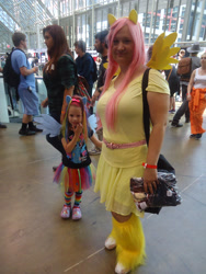 Size: 3240x4320 | Tagged: safe, fluttershy, rainbow dash, human, cosplay, fan expo canada, irl, irl human, photo