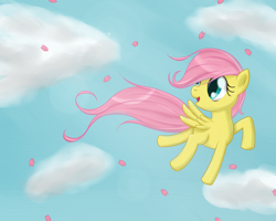 Size: 900x720 | Tagged: safe, artist:speccysy, fluttershy, pegasus, pony, filly, foal, solo