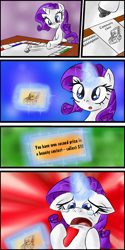 Size: 642x1287 | Tagged: safe, artist:supersheep64, rarity, pony, unicorn, board game, comic, hilarious in hindsight, monopoly