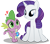 Size: 1000x883 | Tagged: safe, artist:ecokitty, rarity, spike, dragon, pony, unicorn, female, male, shipping, simple background, sparity, straight, transparent background