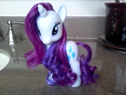 Size: 1280x960 | Tagged: safe, artist:hellocheeto, rarity, irl, mane, photo, solo, toy