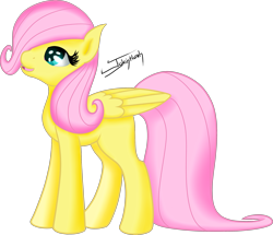 Size: 3513x3028 | Tagged: safe, artist:jykinturah, fluttershy, pegasus, pony, filly, foal, high res, solo