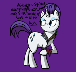 Size: 1421x1349 | Tagged: safe, artist:immolation-of-senses, rarity, pony, unicorn, female, horn, mare, white coat