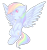 Size: 1024x1089 | Tagged: safe, artist:pone-pon, derpibooru import, rainbow dash, pegasus, pony, flying, simple background, solo, transparent background