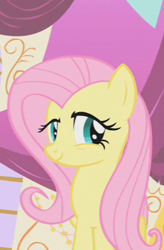 Size: 315x480 | Tagged: safe, screencap, fluttershy, pegasus, pony, female, lidded eyes, mare, solo