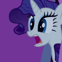 Size: 200x200 | Tagged: safe, screencap, rarity, pony, unicorn, suited for success, animated, blowing, breathing, bust, cropped, hyperventilating, loop, marshmelodrama, messy mane, panting, solo