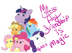 Size: 800x596 | Tagged: safe, artist:lissyannechan, derpibooru import, applejack, fluttershy, pinkie pie, rainbow dash, rarity, twilight sparkle, earth pony, pegasus, pony, unicorn