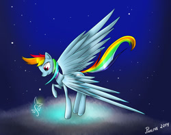 Size: 1024x808 | Tagged: safe, artist:pxoenix2014, rainbow dash, pegasus, pony, detailed background, female, mare, solo