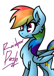 Size: 1000x1414 | Tagged: safe, artist:xxrosettacookiexx, derpibooru import, rainbow dash, pegasus, pony, simple background, solo, transparent background