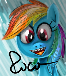 Size: 2408x2754 | Tagged: safe, artist:papaudopoulos69, rainbow dash, pegasus, pony, female, mare, simple background, solo