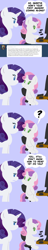 Size: 945x4897 | Tagged: safe, artist:megasweet, rarity, sweetie belle, pony, unicorn, ask smarty belle, computer, smarty belle