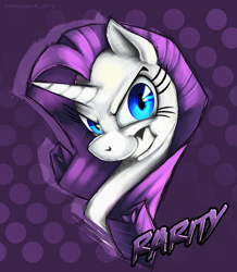 Size: 800x918 | Tagged: safe, artist:krossan, rarity, pony, unicorn, female, horn, mare, white coat