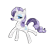 Size: 1500x1500 | Tagged: safe, artist:steffy-beff, rarity, pony, unicorn, female, horn, mare, solo, white coat