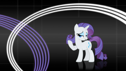 Size: 1920x1080 | Tagged: safe, artist:sirpayne, rarity, pony, unicorn, female, horn, mare, wallpaper, white coat