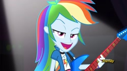 Size: 1280x718 | Tagged: safe, screencap, rainbow dash, equestria girls, rainbow rocks, discovery family, discovery family logo, dreamworks face, face, faic, rainbow dash is best facemaker, top cunt