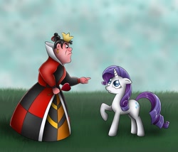 Size: 1280x1097 | Tagged: safe, artist:wdeleon, rarity, human, 1860s, 19th century, alice in wonderland, crossover, victorian