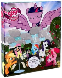 Size: 395x500 | Tagged: safe, derpibooru import, applejack, fluttershy, pinkie pie, rainbow dash, rarity, twilight sparkle, twilight sparkle (alicorn), alicorn, earth pony, pegasus, pony, unicorn, cover, female, mane six, mare