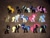 Size: 500x375 | Tagged: safe, derpibooru import, bon bon, derpy hooves, dj pon-3, doctor whooves, fluttershy, lyra heartstrings, octavia melody, pinkie pie, rainbow dash, spitfire, sweetie drops, vinyl scratch, earth pony, pegasus, pony, black repaint, female, funko, hot topic, irl, mare, photo, toy