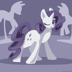 Size: 700x700 | Tagged: safe, artist:youfuckstookallnames, rarity, pony, unicorn, female, horn, mannequin, mare, white coat