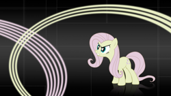 Size: 1920x1080 | Tagged: safe, artist:sirpayne, fluttershy, pegasus, pony, female, mare, pink mane, wallpaper, yellow coat