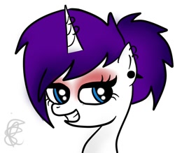 Size: 884x776 | Tagged: safe, artist:rosiewright, rarity, pony, unicorn, female, horn, mare, white coat