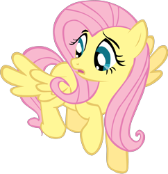 Size: 3200x3311 | Tagged: safe, artist:joey, fluttershy, pegasus, pony, high res, simple background, solo, transparent background, vector