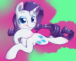 Size: 470x380 | Tagged: safe, artist:kiruki1999, rarity, pony, unicorn, female, horn, mare, solo, white coat