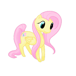 Size: 800x800 | Tagged: safe, artist:otterlore, fluttershy, pegasus, pony, simple background, solo, transparent background