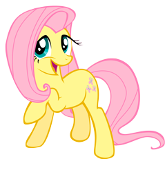 Size: 1926x2013 | Tagged: safe, artist:sierraex, fluttershy, pegasus, pony, the return of harmony, earth pony fluttershy, simple background, solo, transparent background, vector