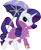 Size: 931x1145 | Tagged: safe, artist:grinning-alex, rarity, pony, unicorn, female, horn, mare, raincoat, solo, umbrella