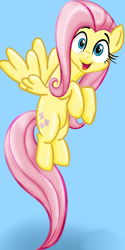 Size: 2000x3985 | Tagged: safe, artist:neatomixie, fluttershy, pegasus, pony, high res, smiling, solo