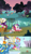 Size: 1280x2192 | Tagged: safe, derpibooru import, screencap, apple bloom, bow hothoof, fleetfoot, rainbow dash, rarity, scootaloo, spitfire, sweetie belle, windy whistles, earth pony, pegasus, pony, unicorn, family appreciation day, parental glideance, sleepless in ponyville, camping outfit, carrying, cutie mark crusaders, female, filly, hub logo, male, mare, pulling, rainbow dash's parents, stallion, strong, tower of pony, treehouse logo, windyhoof