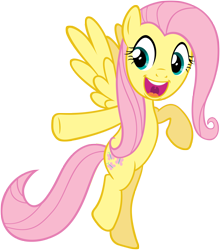 Size: 3372x3829 | Tagged: safe, artist:stabzor, fluttershy, pegasus, pony, faic, high res, simple background, solo, transparent background, vector