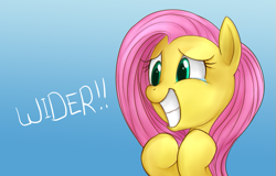 Size: 703x449 | Tagged: safe, artist:mn27, fluttershy, pegasus, pony, female, mare, smiling, solo