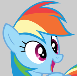 Size: 770x757 | Tagged: safe, artist:themightyshizam, rainbow dash, pegasus, pony, cute, dashabetes, happy, solo