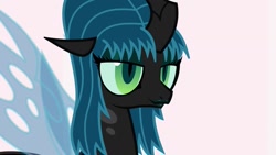 Size: 1280x720 | Tagged: safe, artist:mixermike622, queen chrysalis, changeling, changeling queen, clothes, costume, elvira