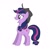 Size: 900x900 | Tagged: safe, derpibooru import, twilight sparkle, pony, unicorn, alternate hairstyle, female, hat, horn, mare, purple coat, purple mane, solo