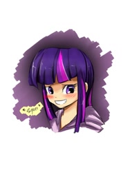 Size: 600x800 | Tagged: safe, artist:twilite-sparkleplz, derpibooru import, twilight sparkle, human, blushing, humanized, smiling, squee