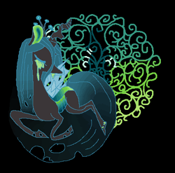 Size: 471x466 | Tagged: safe, artist:nsfwflowers, queen chrysalis, changeling, changeling queen, crying, female, solo