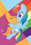 Size: 672x952 | Tagged: safe, artist:archerinblue, rainbow dash, scootaloo, pegasus, pony, best pony, heartwarming, hug, scootalove