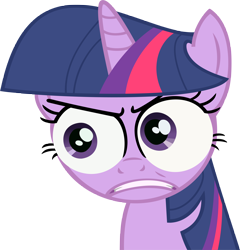 Size: 5498x5716 | Tagged: safe, artist:choopy, derpibooru import, twilight sparkle, unicorn twilight, pony, unicorn, the crystal empire, absurd resolution, eyes, female, mare, reaction image, simple background, solo, special eyes, transparent background, vector