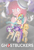 Size: 740x1080 | Tagged: safe, artist:sorenbrian, derpibooru import, applejack, fluttershy, pinkie pie, rainbow dash, rarity, twilight sparkle, earth pony, pegasus, pony, unicorn, ghostbusters, parody, stay puft marshmallow man