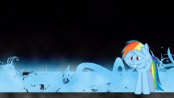 Size: 1920x1080 | Tagged: safe, artist:antylavx, artist:overdriv3n, edit, rainbow dash, pegasus, pony, hiding, vector, wallpaper, wallpaper edit, wing hands