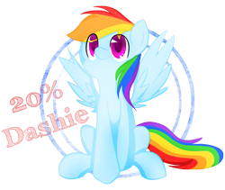 Size: 1309x1103 | Tagged: safe, artist:natsu714, rainbow dash, pegasus, pony, female, mare, simple background, solo, transparent background