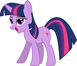 Size: 5000x4262 | Tagged: safe, artist:xpesifeindx, derpibooru import, twilight sparkle, unicorn twilight, pony, unicorn, boast busters, absurd resolution, female, mare, open mouth, simple background, solo, transparent background, vector