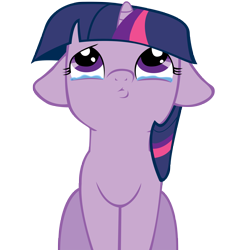 Size: 4500x5000 | Tagged: safe, artist:bri-sta, artist:somepony, derpibooru import, twilight sparkle, absurd resolution, crying, filly, pouting, simple background, solo, transparent background, vector