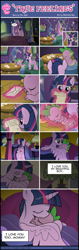 Size: 1436x4538 | Tagged: safe, artist:dsana, spike, twilight sparkle, twilight sparkle (alicorn), alicorn, dragon, pony, absurd resolution, bed, comic, commission, cute, feels, female, hug, letter, mama twilight, mare, mother's day, sleeping, spikabetes, spikelove, twiabetes, winghug