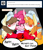 Size: 1589x1869 | Tagged: safe, artist:blackbewhite2k7, derpibooru import, pinkie pie, pound cake, pumpkin cake, earth pony, pony, ask, batman, batman beyond, clothes, costume, crossover, crying, dee dee, harley quinn, kissing, lipstick, makeup, mother's day, older, parent:pinkie pie, pinkie quinn, tears of joy, tumblr