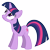 Size: 7964x8000 | Tagged: safe, artist:proenix, derpibooru import, twilight sparkle, absurd resolution, simple background, solo, transparent background, vector