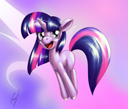 Size: 800x686 | Tagged: safe, artist:caencel, derpibooru import, twilight sparkle, pony, unicorn, female, horn, mare, purple coat, purple mane, solo